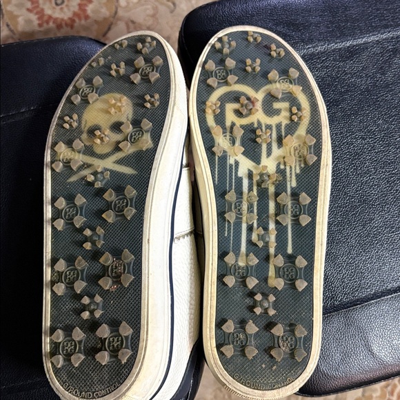 G/FORE womens Cream and Navy golf shoes - Picture 4 of 4